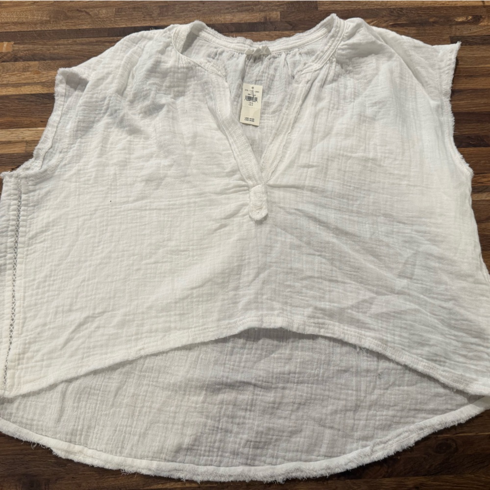 Aerie White Crop Top
